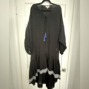 Lemlem cold shoulder dress - small